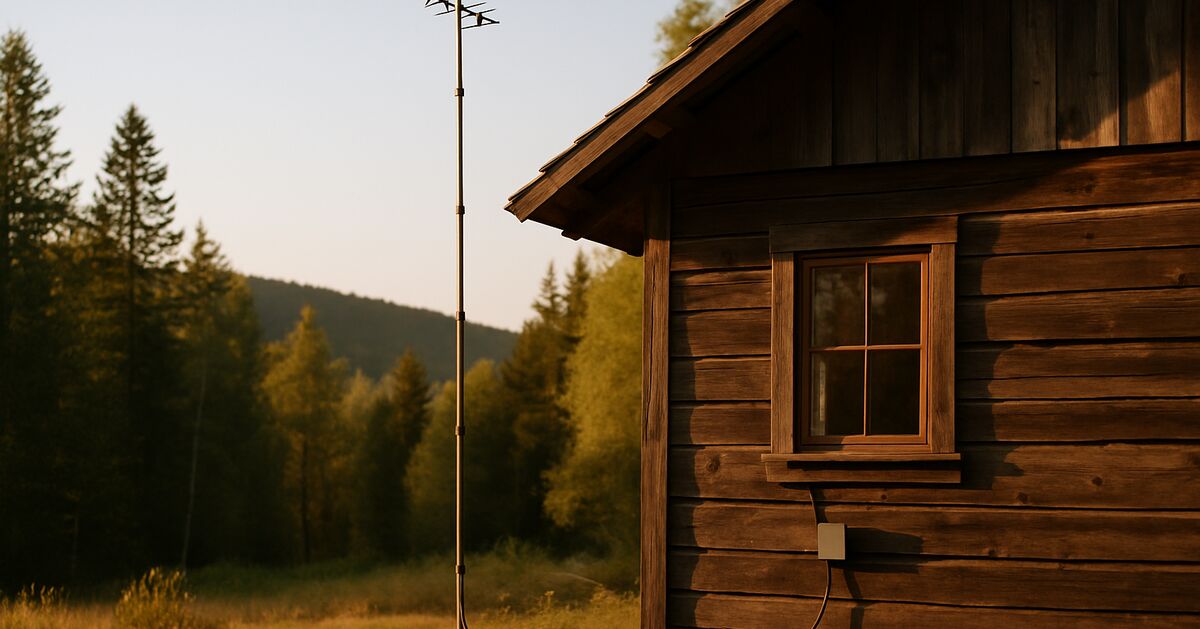 Boosting a weak cell signal off-grid: antennas, boosters, and placement