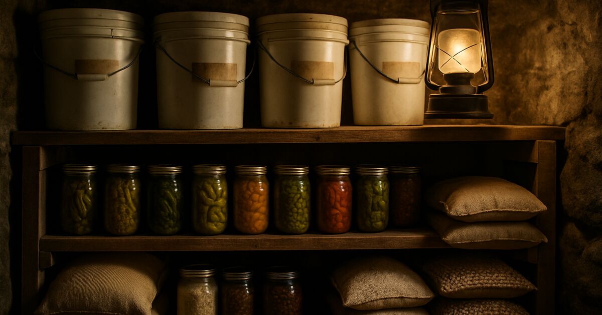 Building a bug-in food reserve that rotates, not just sits and expires