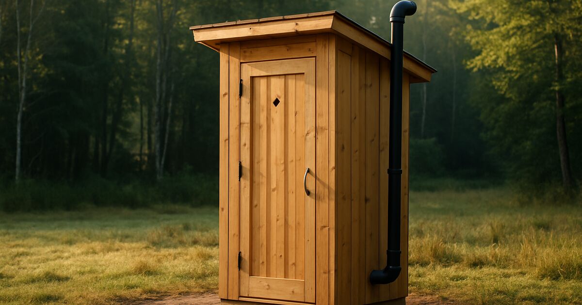 Building a proper off-grid outhouse: pit design, siting, and codes