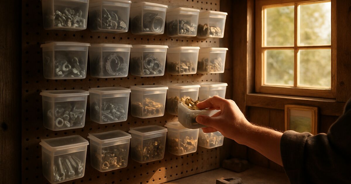 Building a spare parts wall: the fasteners and fittings that save trips