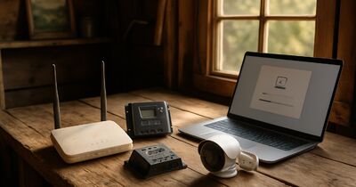 Buying used solar and comms gear off-grid without buying a backdoor