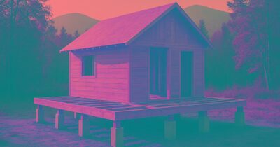 Choosing a foundation for an off-grid cabin: pier, slab, or skids