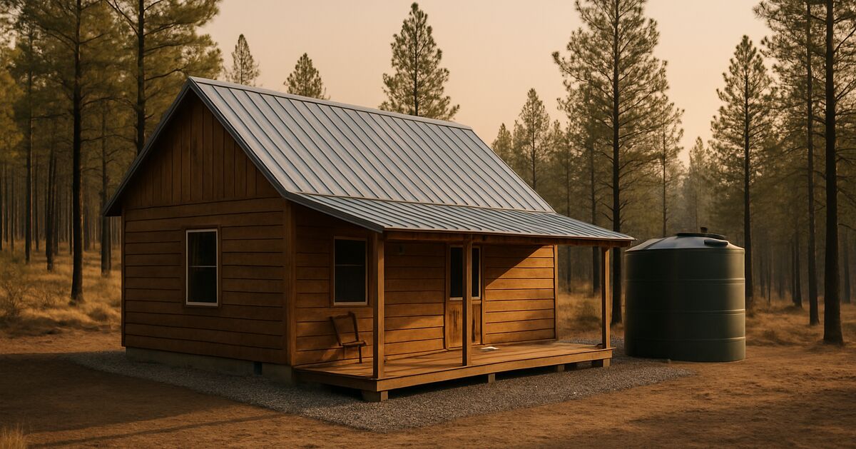 Fire safety for off-grid living: preventing and surviving a wildfire threat