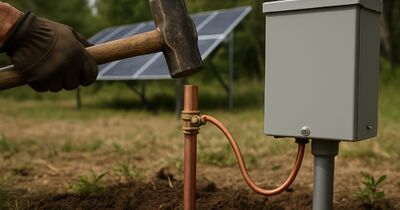 Grounding your off-grid solar system so it doesn't kill you