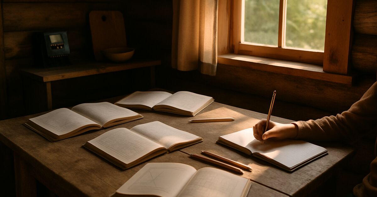 Homeschooling off-grid: building a real school day without wifi
