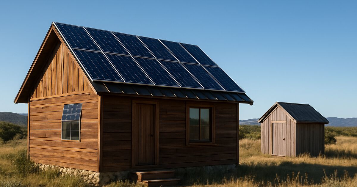 How much solar do you actually need to live off-grid?