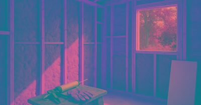 Insulating an off-grid cabin so it holds heat and stays cool