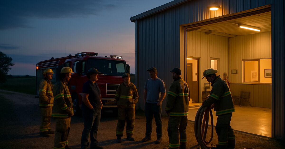 Joining the volunteer fire department: rural community 101