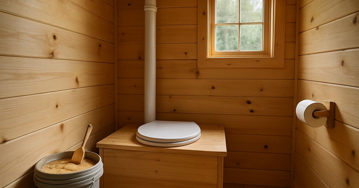 Managing odor and pathogens in off-grid sanitation without a septic bed
