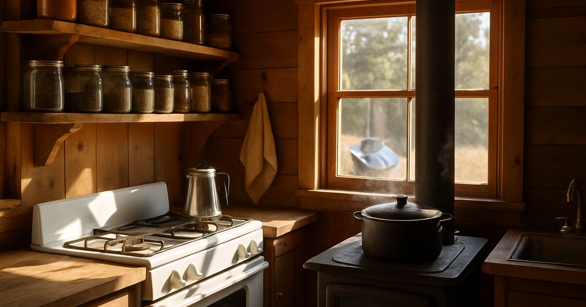 Off-grid cooking without shore power: a realistic kitchen setup