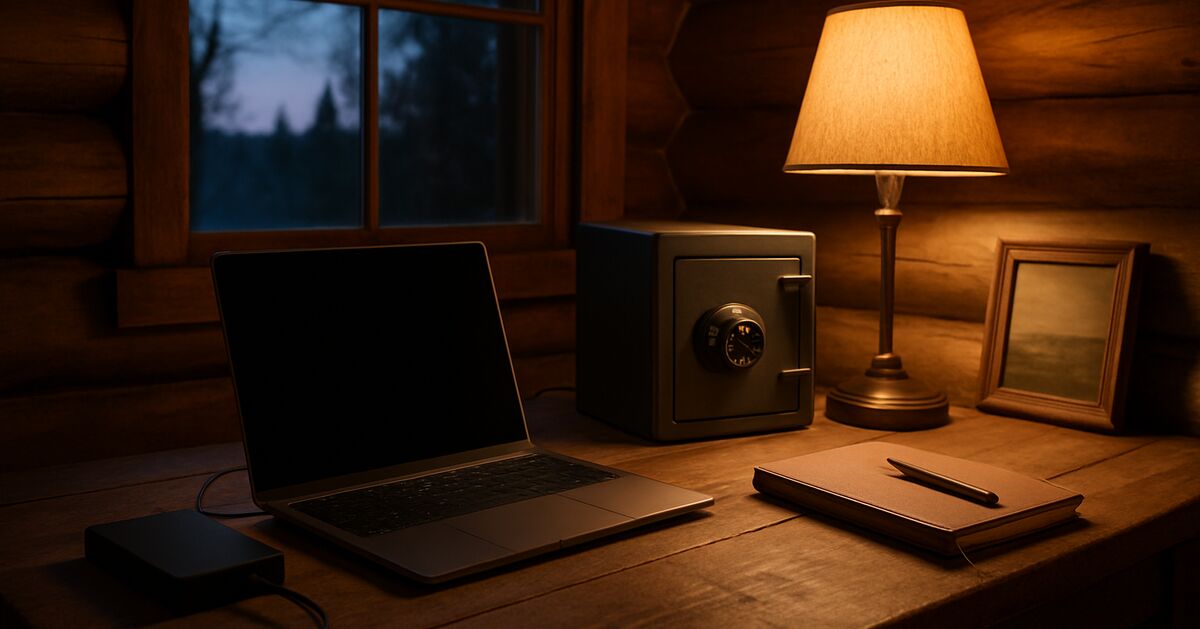 Offline password and file security: protecting your data with no cloud