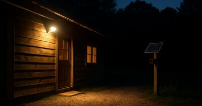Outdoor lighting and cameras that actually work without grid power