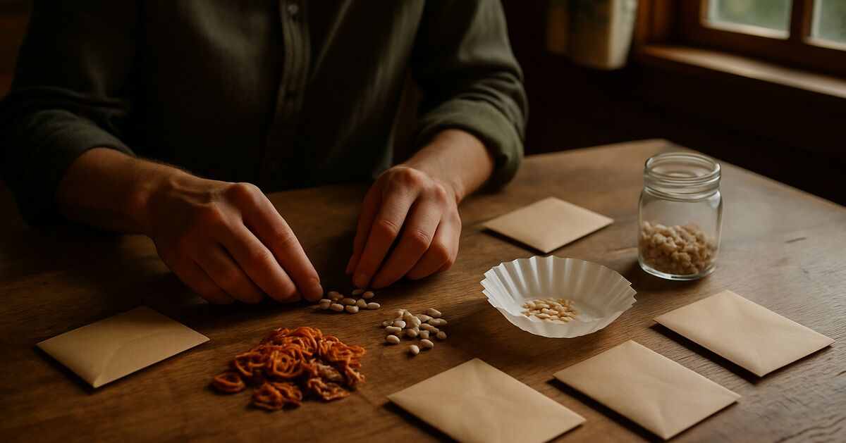 Saving seed off-grid: keeping a real seed bank without buying packets