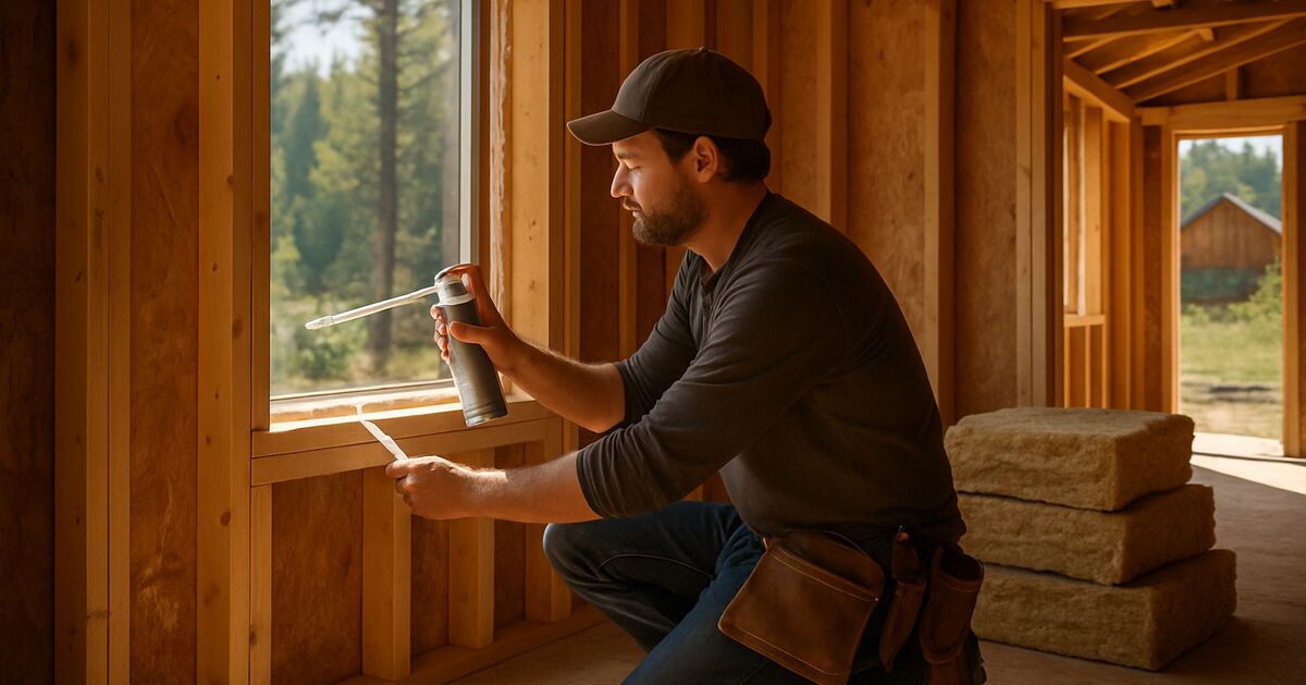 Sealing the gaps: air-sealing an off-grid cabin without suffocating it