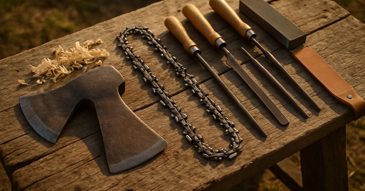 Sharpening and maintaining hand tools when the nearest shop is an hour away