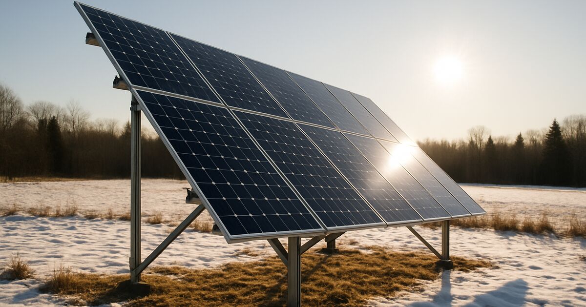 Solar panel angle and tilt: squeezing real watts out of every season