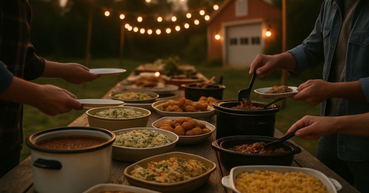 The rural potluck circuit: finding your local network through food