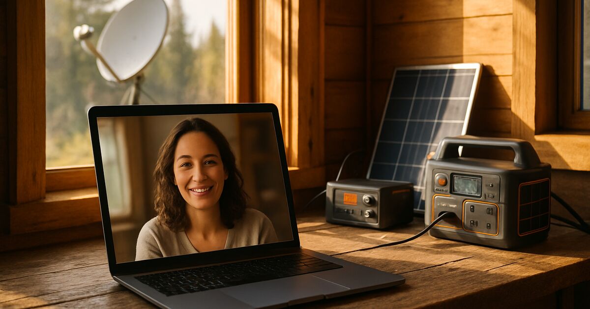 Video Calls Off-Grid: Making Zoom Work on Weak Bandwidth