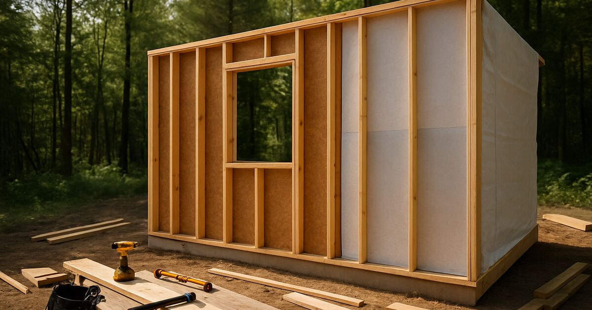 Wall assemblies for off-grid cabins: choosing what's between you and winter